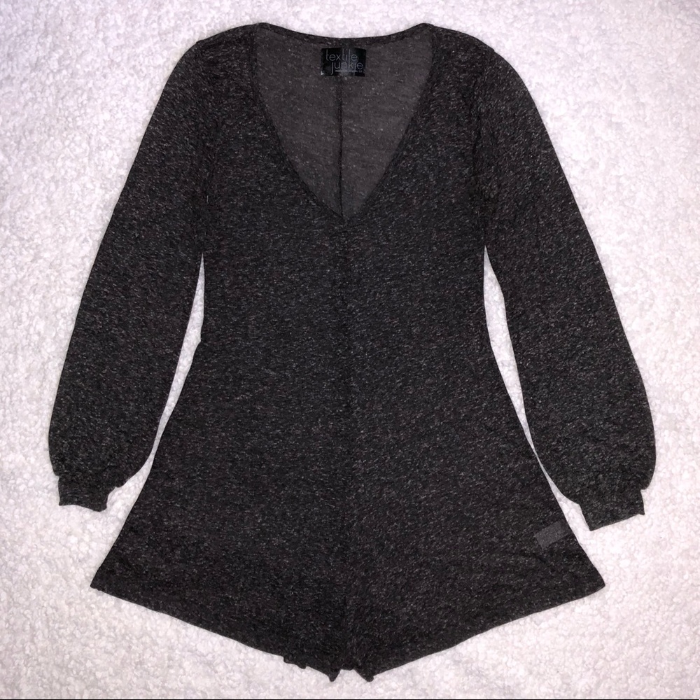 Textile Junkie sheer romper